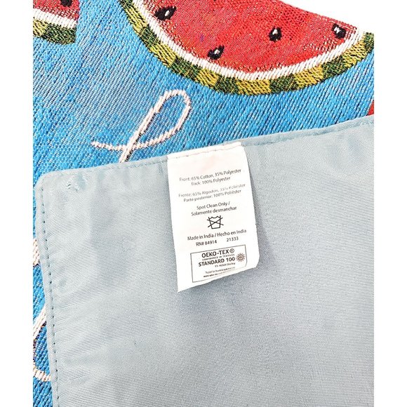 Hello Summer Watermelon Fabric Placemats (Set of 4) - Picture 3 of 3